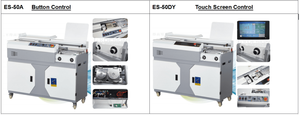 Hot Melt Glue Book Binder Machine( 1 gluing roller)