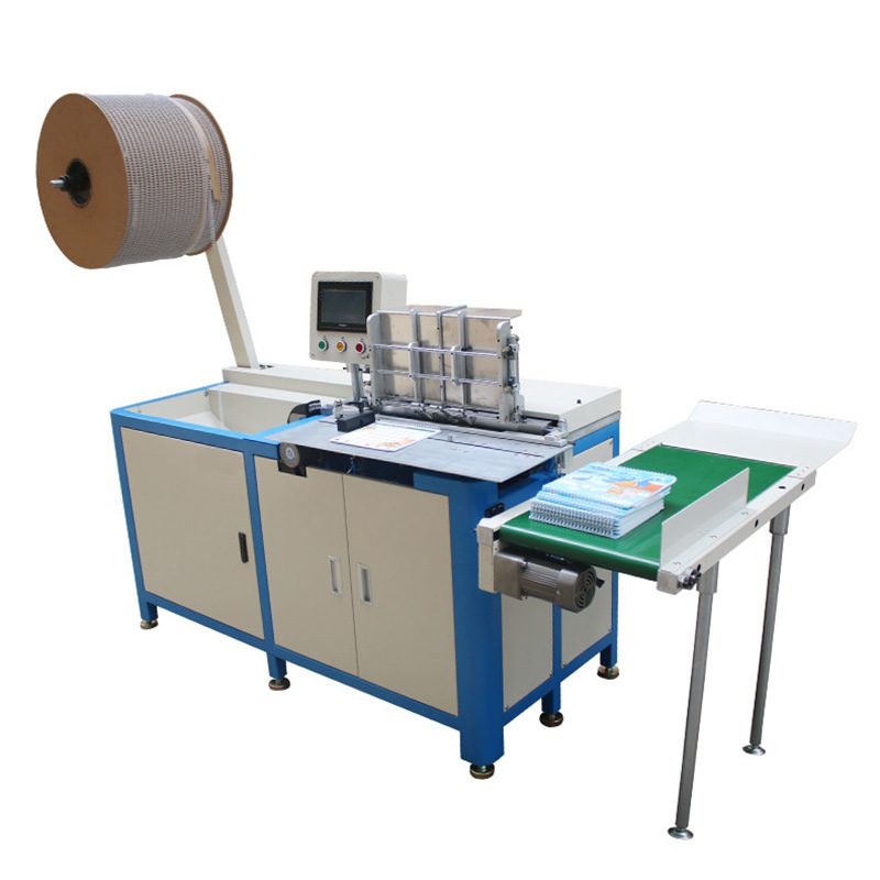 ES-520 double wire book binding machine with hanger 