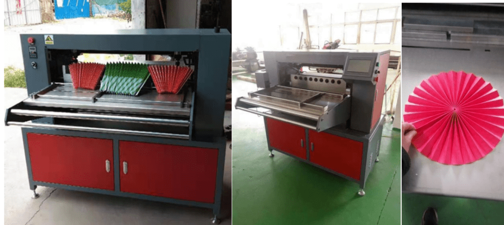 Paper Fan Folding machine