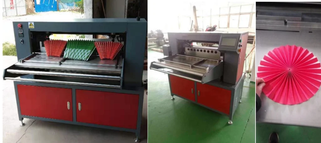 Paper Fan Folding machine 